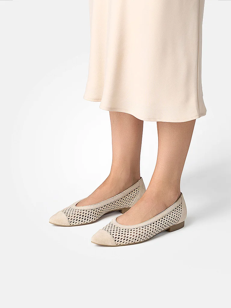 PAUL GREEN Ballerinas  beige   40 damen 5